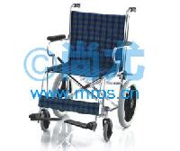 国产铝合金固定手脚架轮椅车 -点击放大