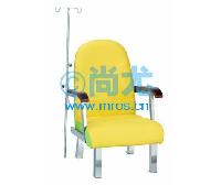 国产不锈钢黄色软垫输液椅(L910*W680*H590mm) -点击放大