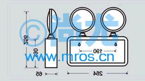 ¹ȼ˫ͷӦ(L264*W65*H256mm)(2)Ŵ