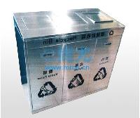 国产钢制三分类垃圾桶(L1000*W480*H910mm) -点击放大