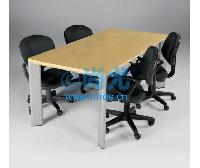 德国方形实木会议桌(L2000*W1000*H750mm) -点击放大